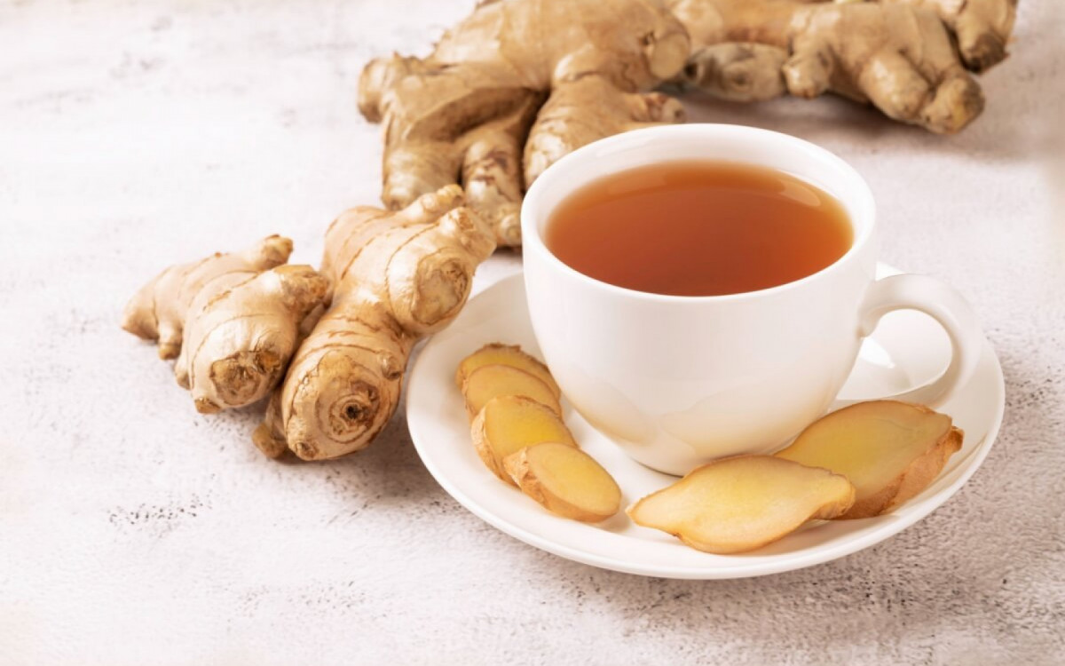 Chá de gengibre (Imagem: Jr images | Shutterstock)