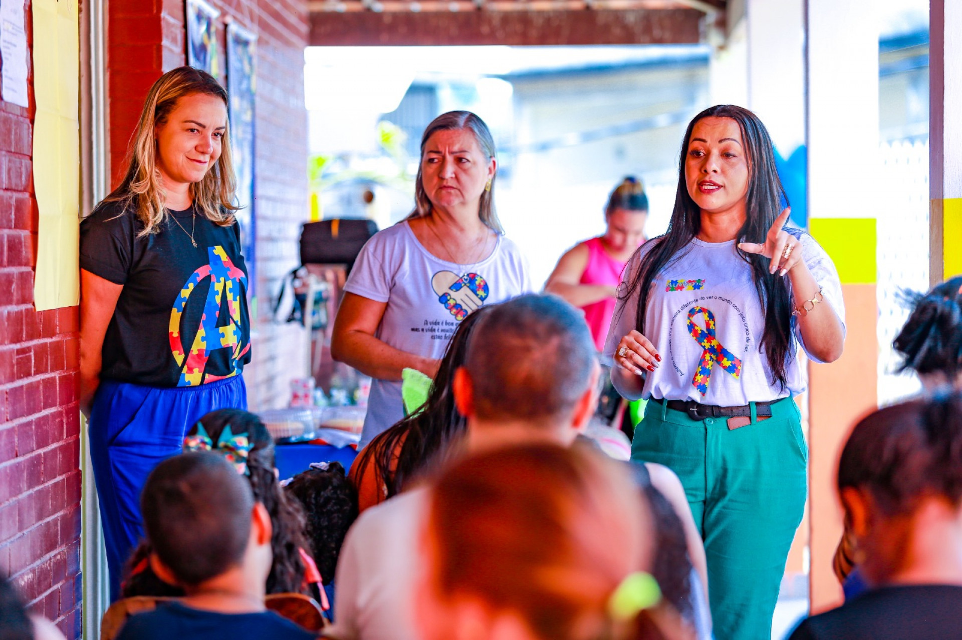 O evento contou com a participa&ccedil;&atilde;o de pais e demais respons&aacute;veis - Rafael Barreto/PMBR