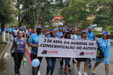 Caminhada Azul do Gaape acontece no próximo domingo