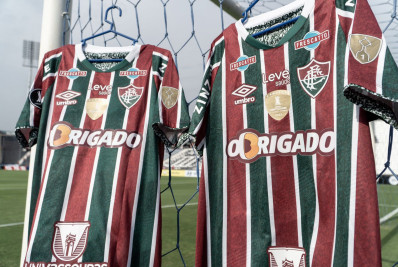 Fluminense faz homenagem para patrocinador máster em jogo de despedida