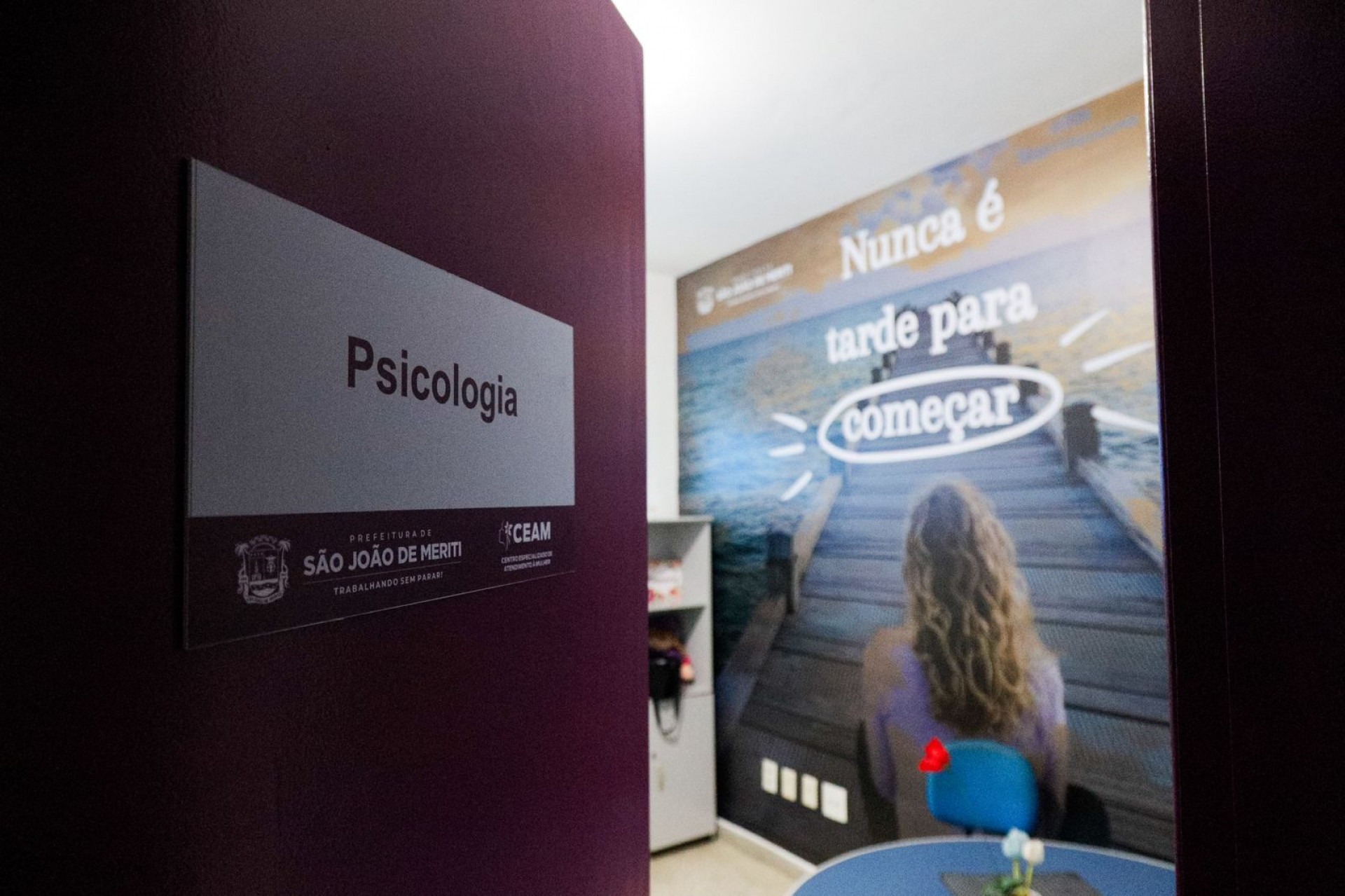 Equipamento conta com assistentes sociais, psic&oacute;logas e advogadas - Edgar Maciel