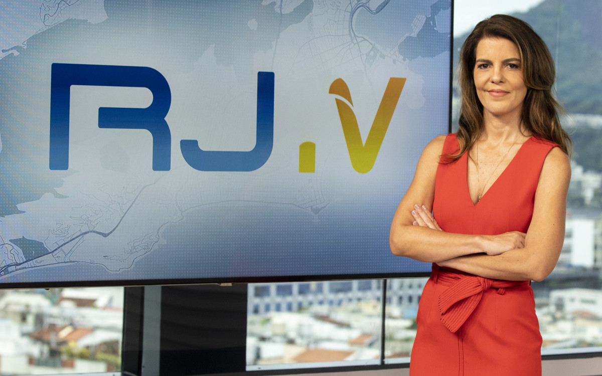A apresentadora do 'RJ1' Mariana Gross - João Cotta/Globo