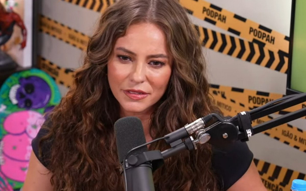 Paolla Oliveira participa do 'Podpah' - Reprodução de vídeo