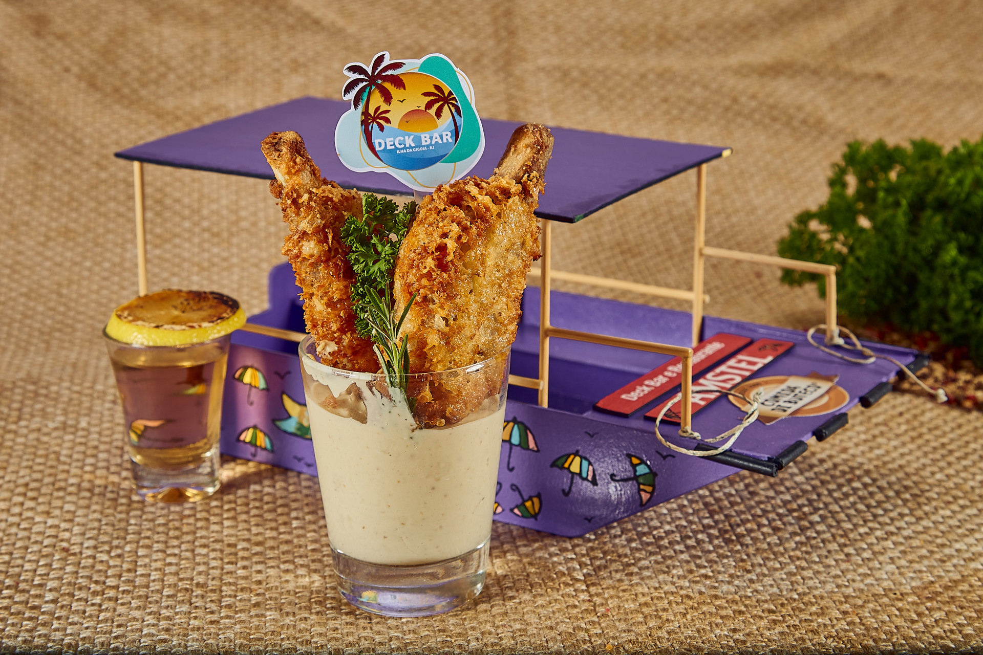 Deck Bar: Costela de Adão com picada de Cobra - Fernando Salles / Divulgação