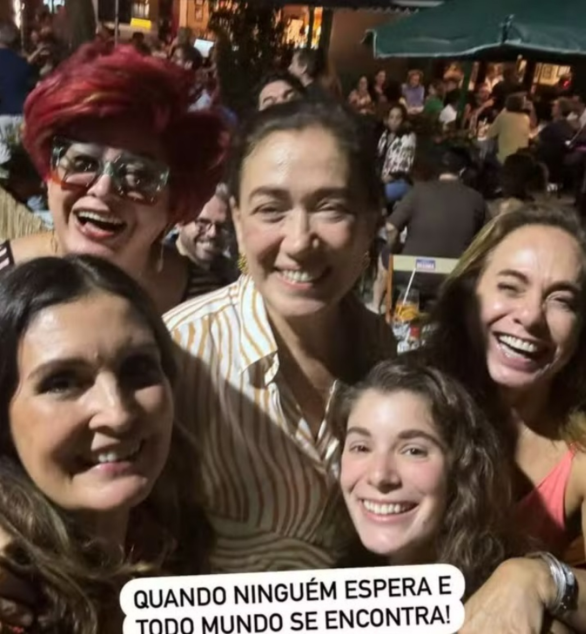 Lilia Cabral, Giuia, Fátima Bernardes, Nany People e Cissa Guimarães - Reprodução do Instagram