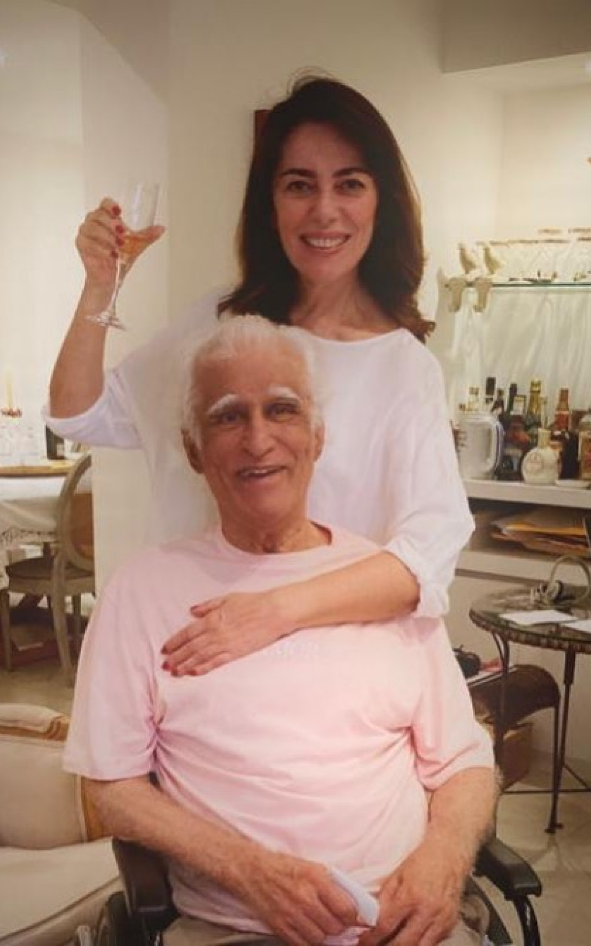 Ziraldo e sua mulher M&aacute;rcia 