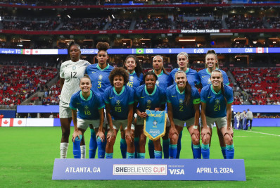 Brasil perde nos pênaltis para o Canadá e disputará o terceiro lugar da SheBelieves Cup