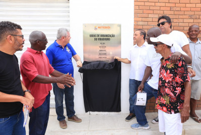 Niterói entrega obras de revitalização nas comunidades do Viradouro e União