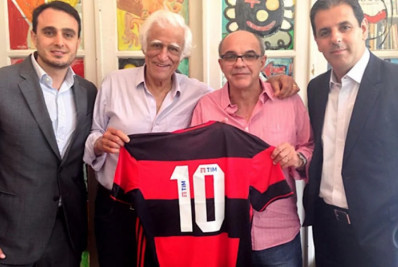 Ziraldo era apaixonado pelo Flamengo e desenhou mascotes da Copa União de 1987