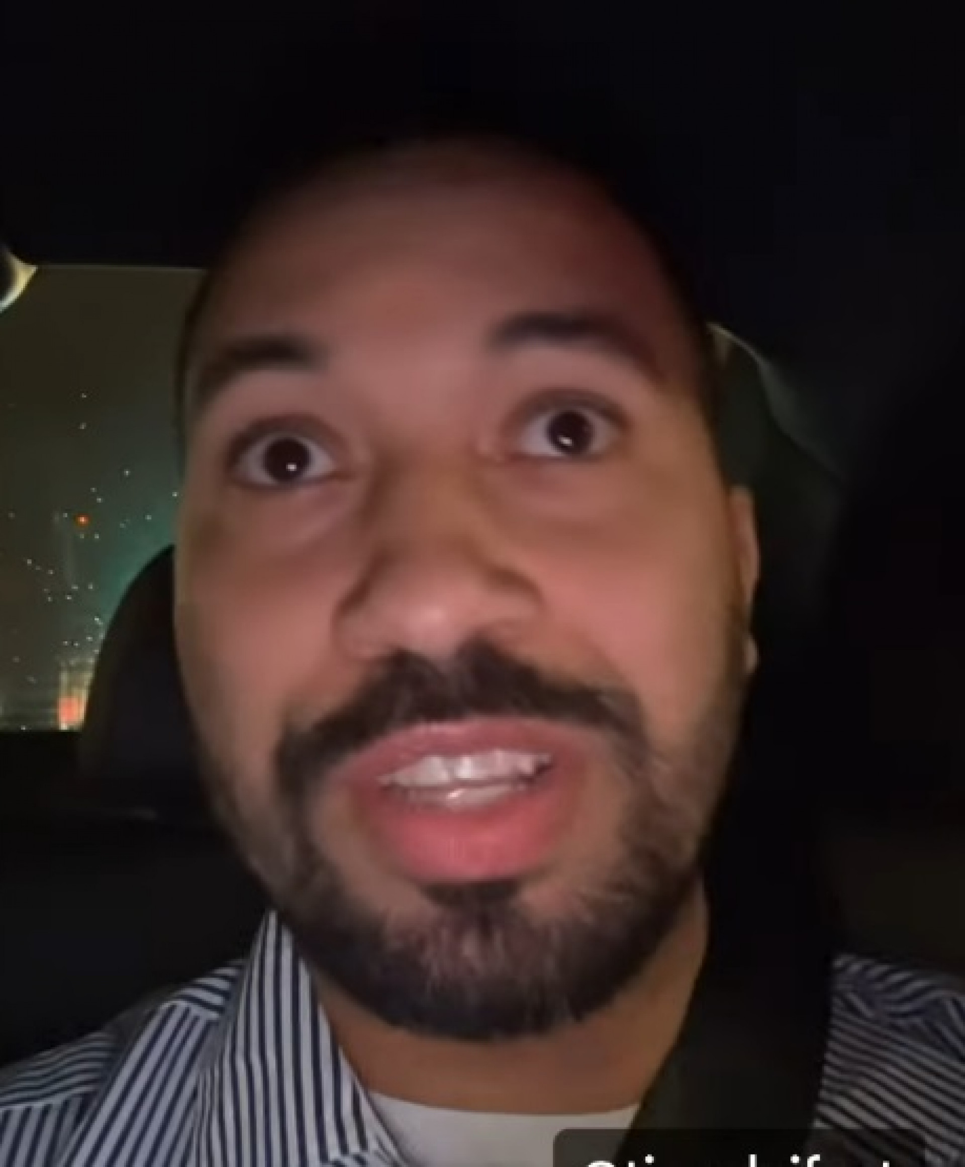 Gil do Vigor ganha carona de Tiago Leifert - Reprodução do Instagram