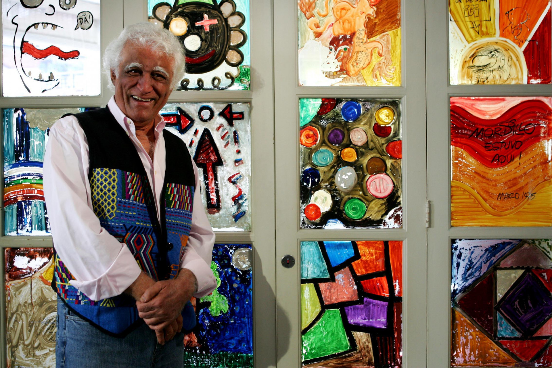 ABL11 RJ 15/08/2008 - ELEICAO/ABL/CANDIDATOS - ESPECIAL DOMINICAL PARA GERAL OE JT - Matéria Especial Dominical para Geral, na Academia Brasileira de Letras onde os acadêmicos se reúnem para o famoso chá, centro do Rio de Janeiro. Na foto, Ziraldo. Foto: FABIO MOTTA/AGENCIA ESTADO/AE - FABIO MOTTA