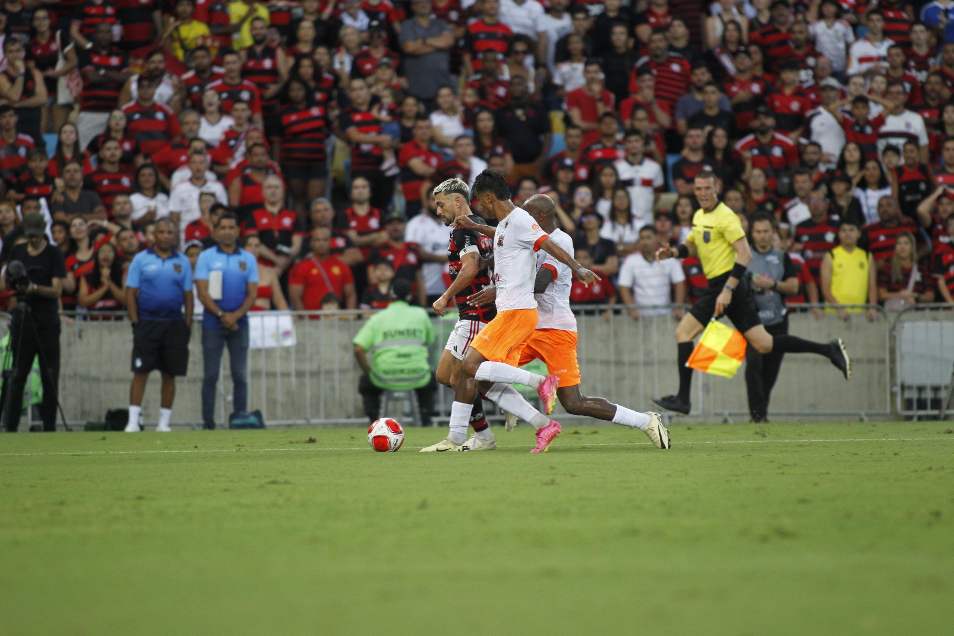 Flamengo x Nova Iguaçu, segundo jogo da final do Campeonato Carioca no Maracanã, neste domingo (7) - Reginaldo Pimenta / Agencia O Dia