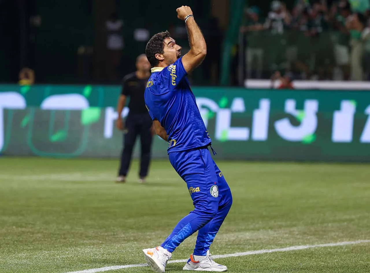 Abel se torna o t&eacute;cnico com mais t&iacute;tulos pelo Palmeiras