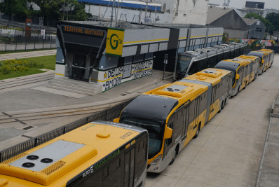 Novo BRT expresso vai fazer trajeto Deodoro x Gentileza em horários de pico