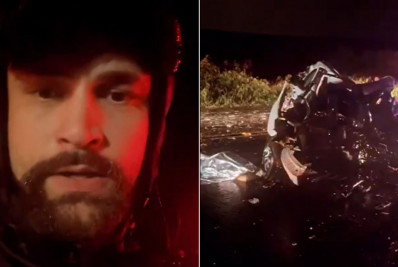 Ônibus em que ex-BBB Vinicius viajava capota: 'A morte de perto'