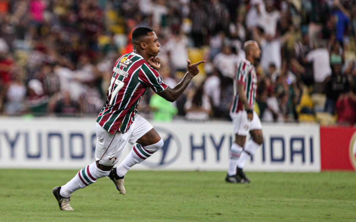 Marquinhos foi o grande nome do Fluminense diante do Colo-Colo - Marcelo Gonçalves/Fluminense