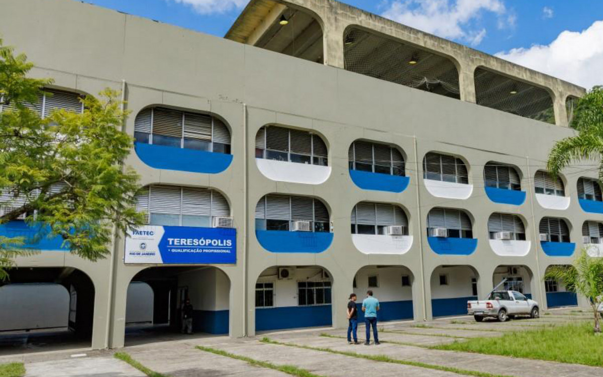 A Faetec Teresópolis fica localizada no Ciep da Barra do Imbuí - BRUNO NEPOMUCENO
