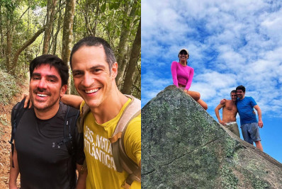 Mateus Solano faz trilha ao lado de Marcelo Adnet, Luan Argollo e Rayssa Bratillier: 'Mágico'