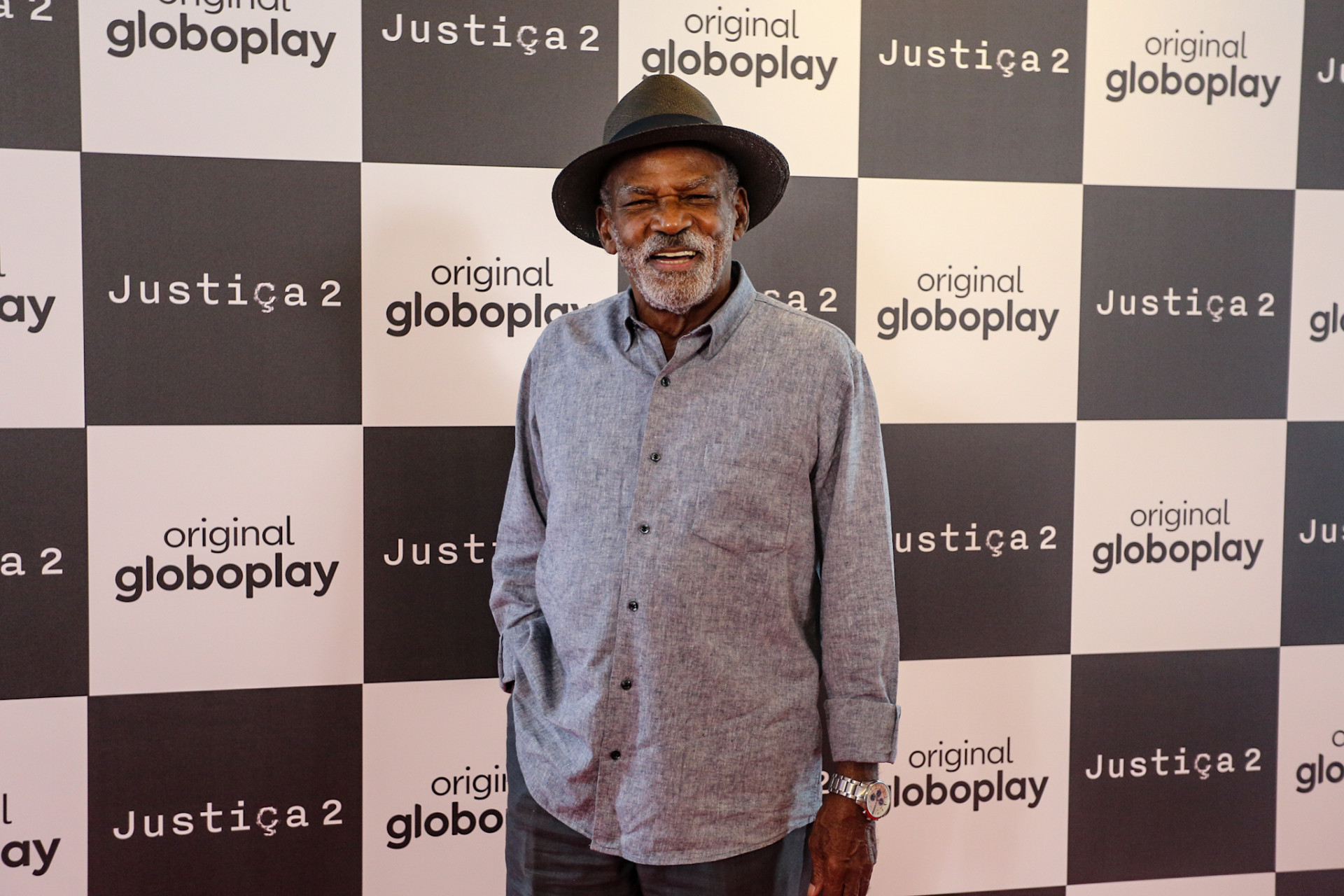 Antônio Pitanga na pré-estreia de Justiça 2 - Victor Chapetta / Ag News