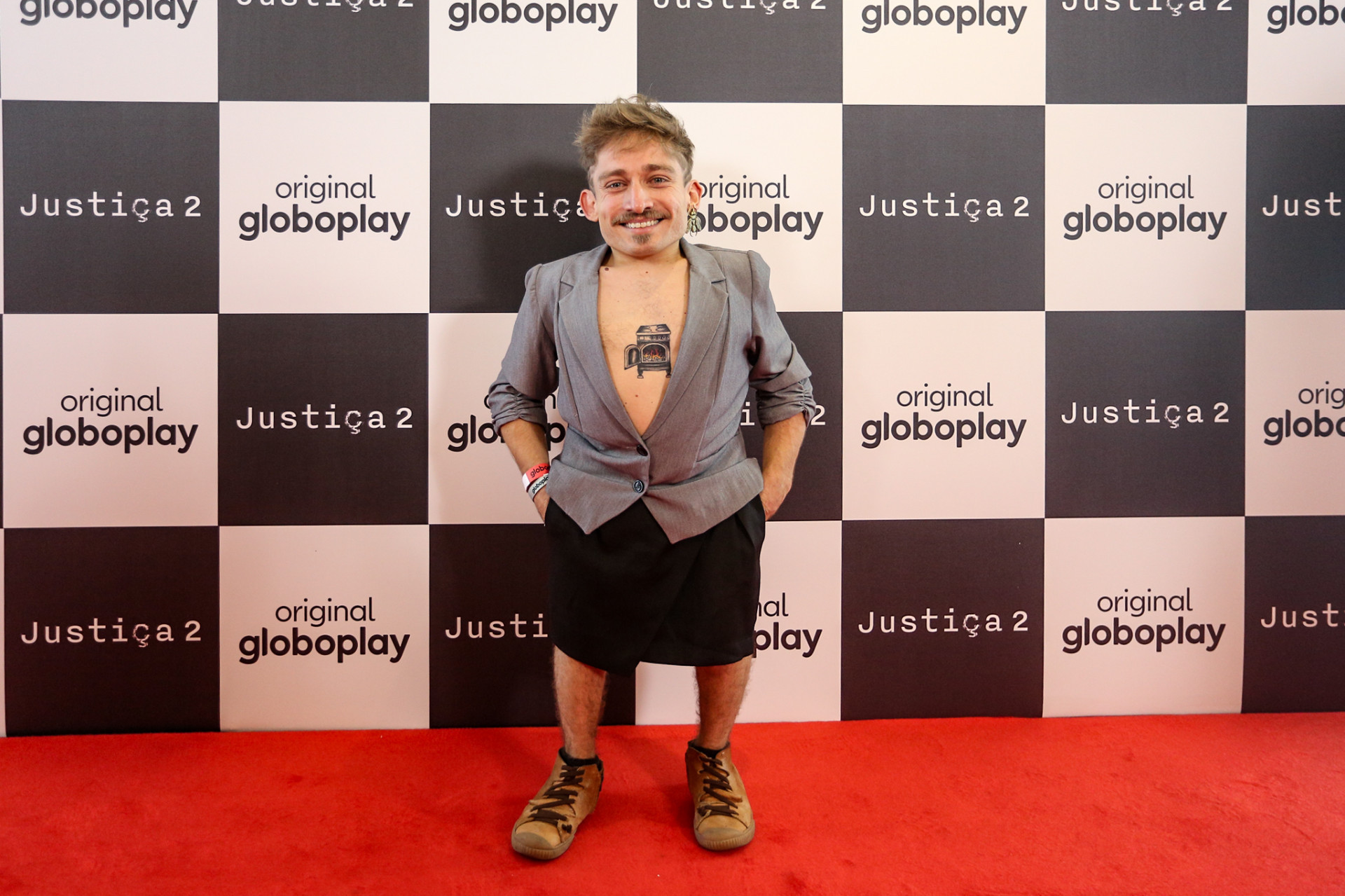 Giovanni Venturini na pré-estreia de Justiça 2 - Victor Chapetta / Agnews