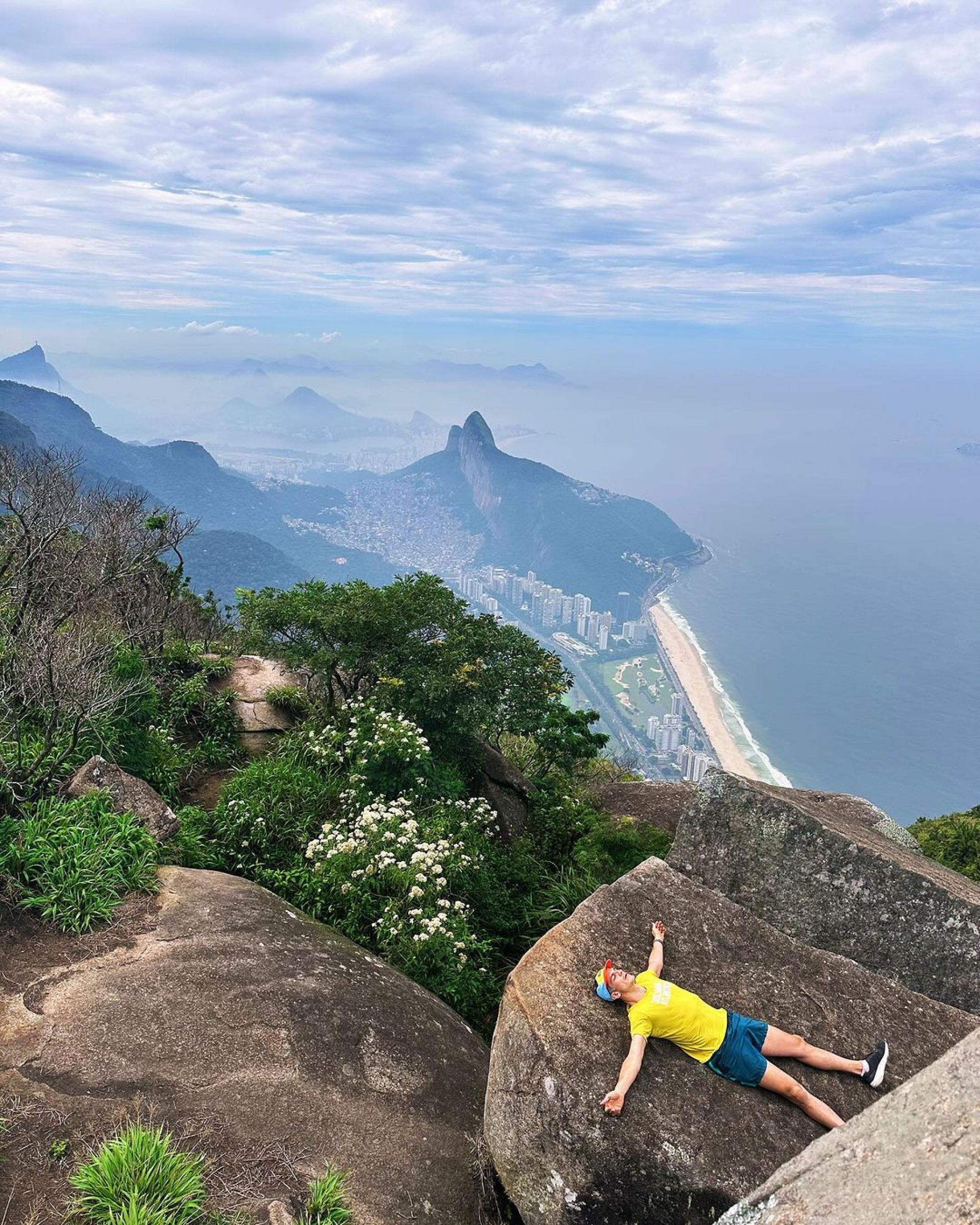 Mateus Solano faz trilha no Rio ao lado de Marcelo Adnet, Luan Argollo e Rayssa Bratillier - Reprodução / Instagram 