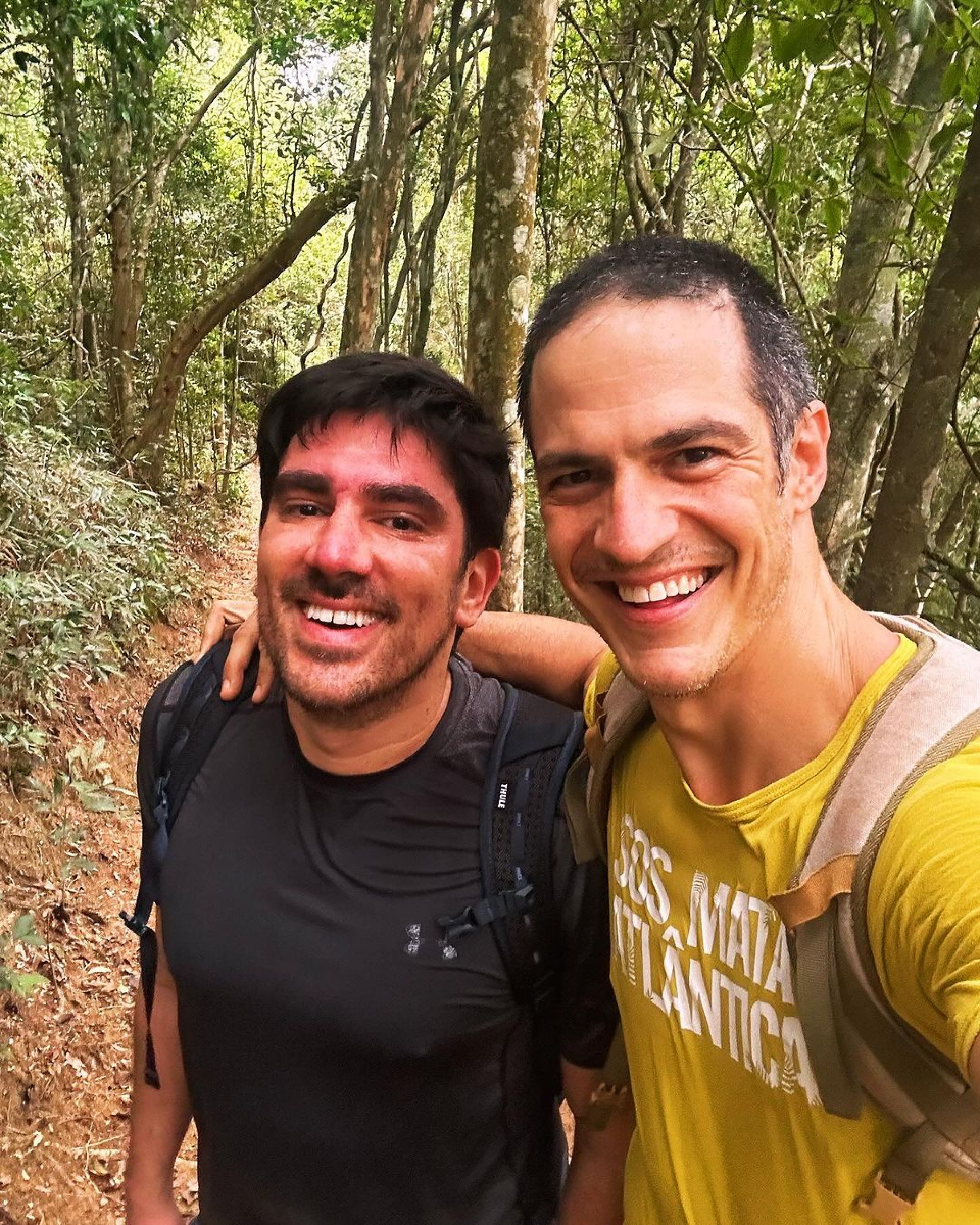 Mateus Solano faz trilha no Rio ao lado de Marcelo Adnet, Luan Argollo e Rayssa Bratillier - Reprodução / Instagram 