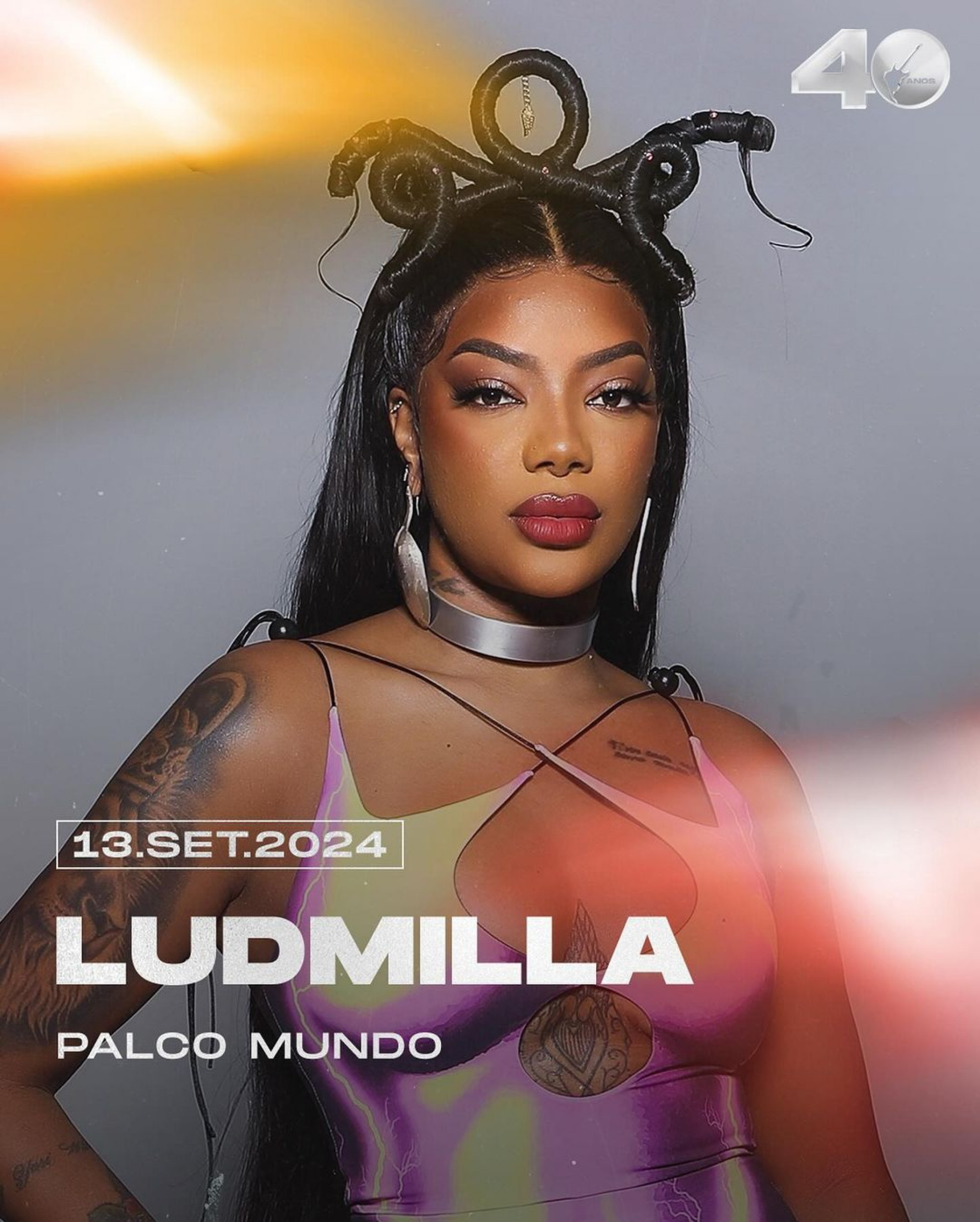 Rock in Rio anuncia data do show da Ludmilla  - Reprodução / Instagram 