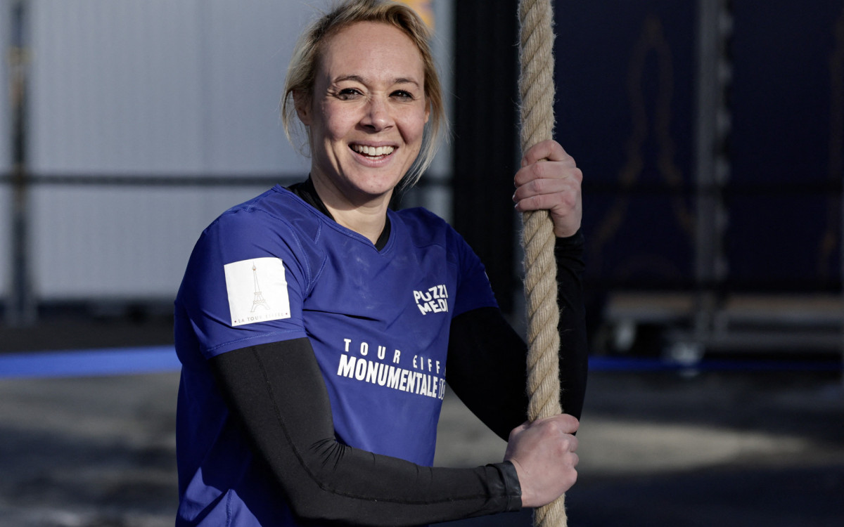 Anouk Garnier é recordista mundial