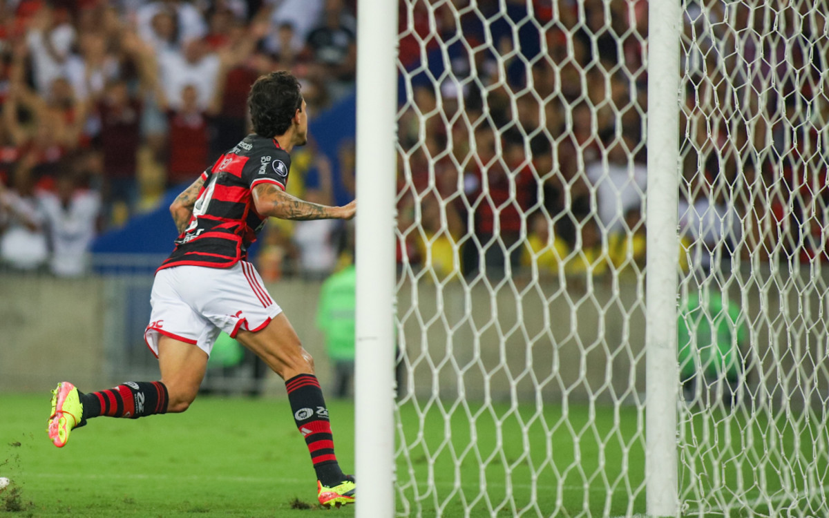 Partida entre Flamengo x Palestino v&aacute;lida pela Copa Libertadores da Am&eacute;rica, no Est&aacute;dio Maracan&atilde;, nesta quarta-feira (10). - Renan Areias/Ag&ecirc;ncia O Dia