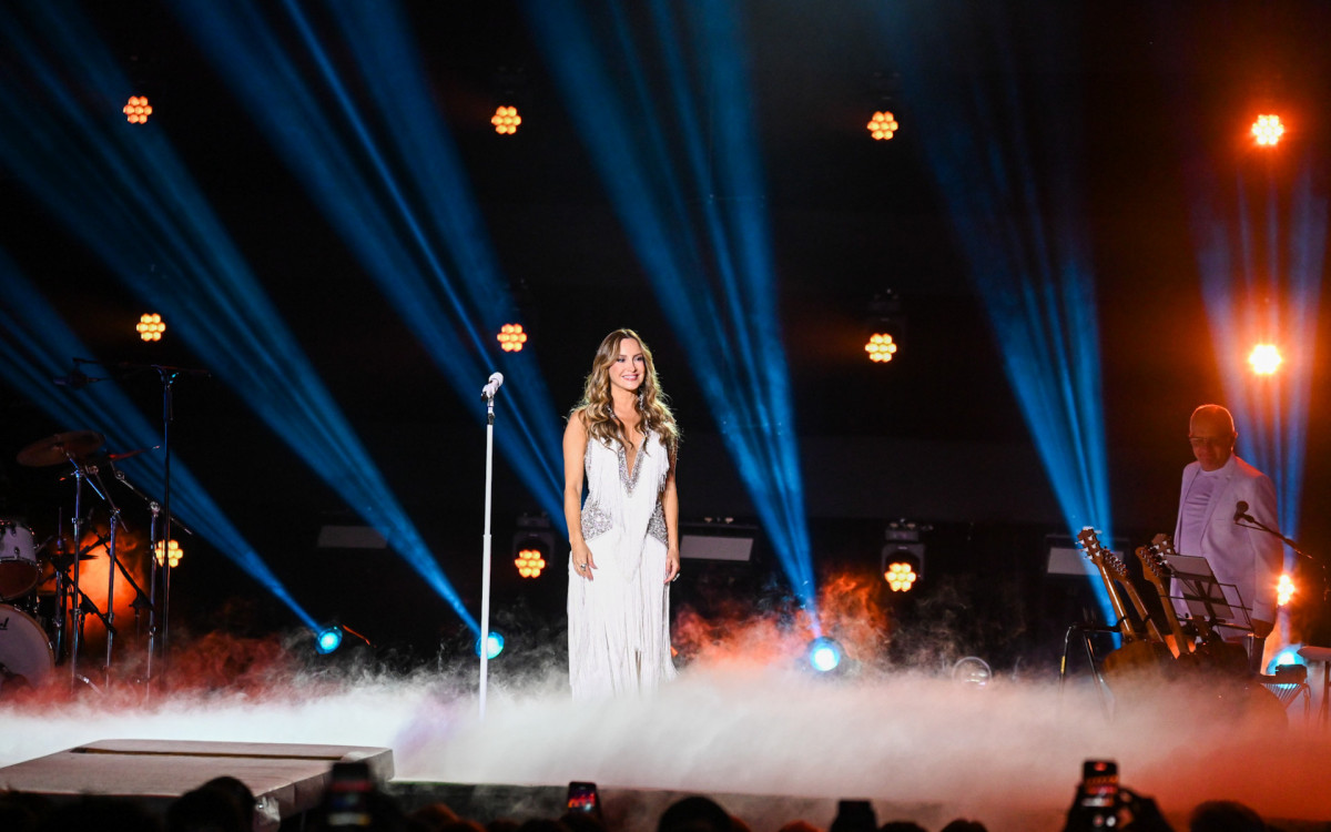 Claudia Leitte grava DVD em São Paulo