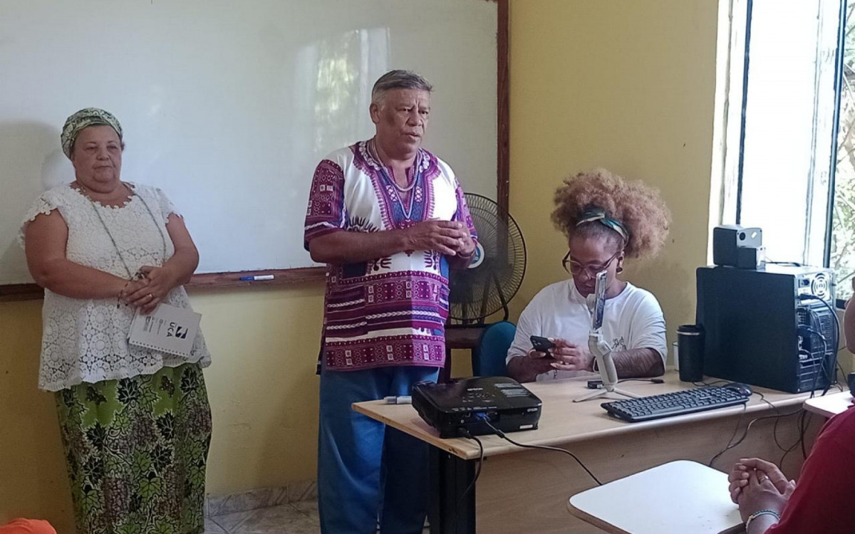 Quilombo em Magé realiza aula inaugural de projeto social