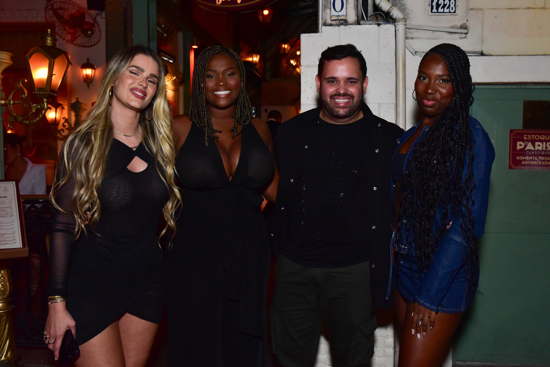 Yasmin Brunet, Raquele, Michel e Leidy Elin  - Leo Franco/ Agnews