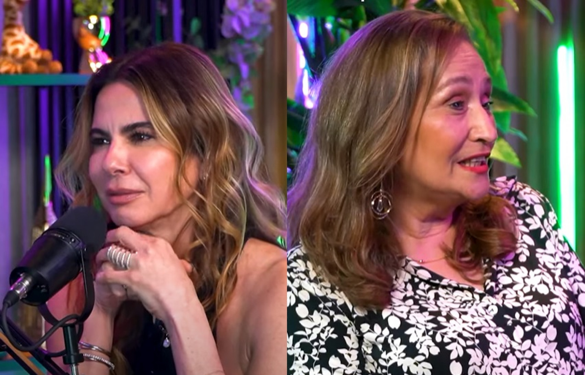 Luciana Gimenez recorda briga com Sonia Abrão - Reprodução de vídeo