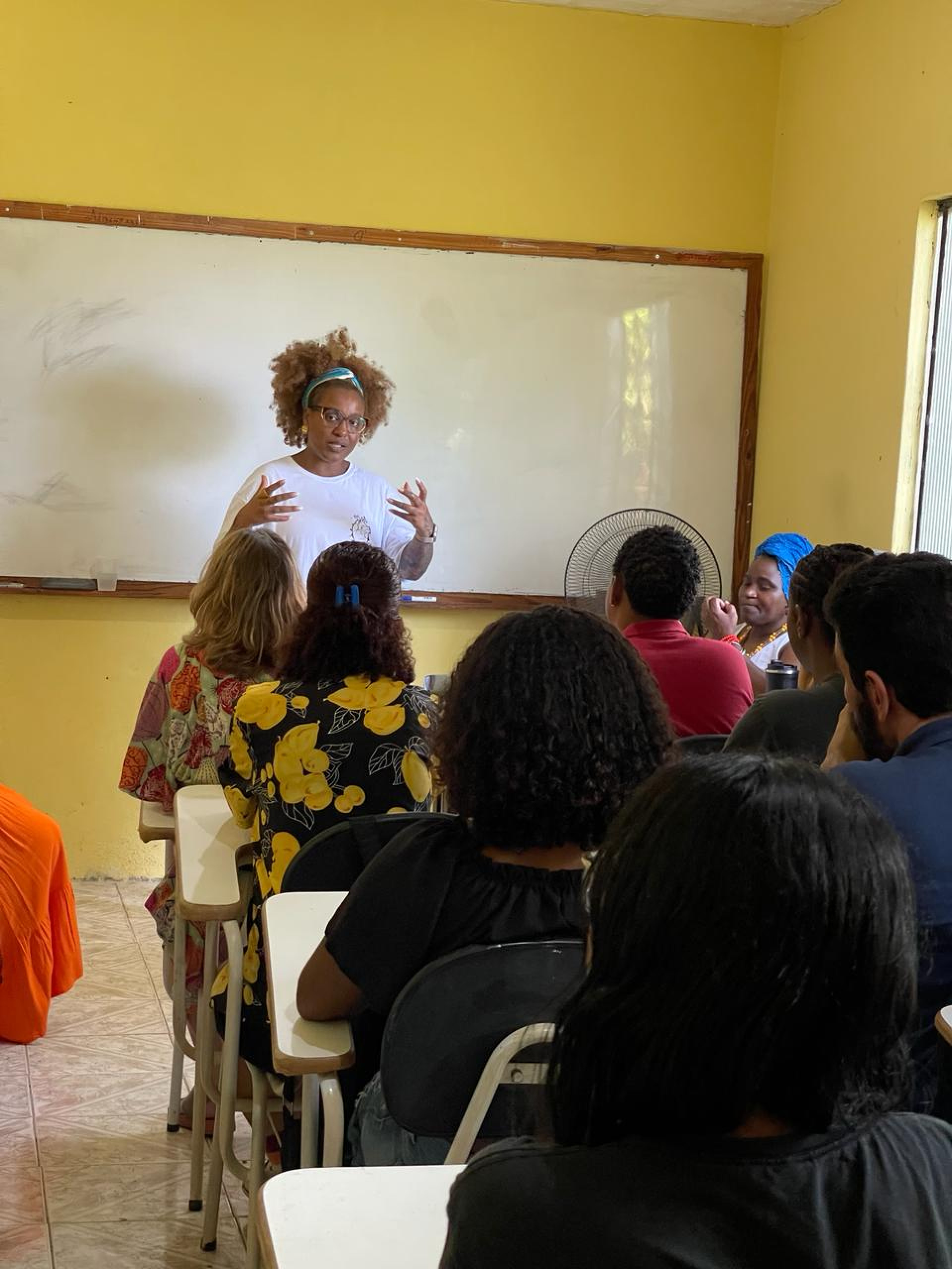Quilombo em Magé realiza aula inaugural de projeto social - Divulgação