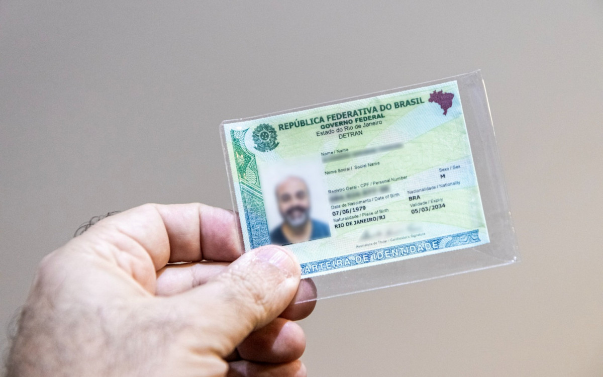 Novo RG tem apenas o CPF como número de identificação para dificultar fraudes - Divulgação / Detran.RJ