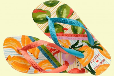 Farm e Havaianas se unem em coleção repleta de brasilidade