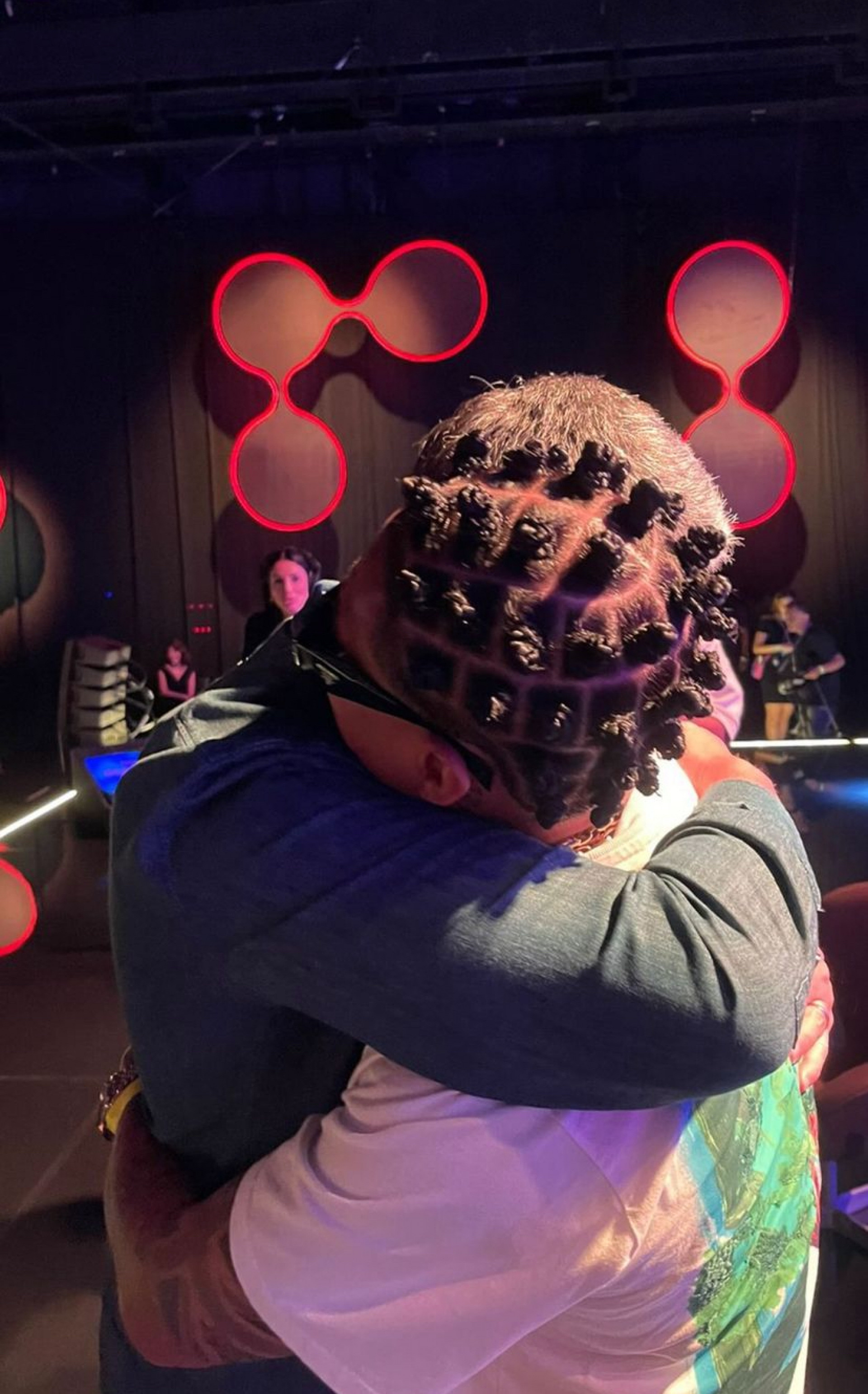 MC Cabelinho se emociona ao ver William Bonner assistindo a sua palestra - Reprodução/Instagram