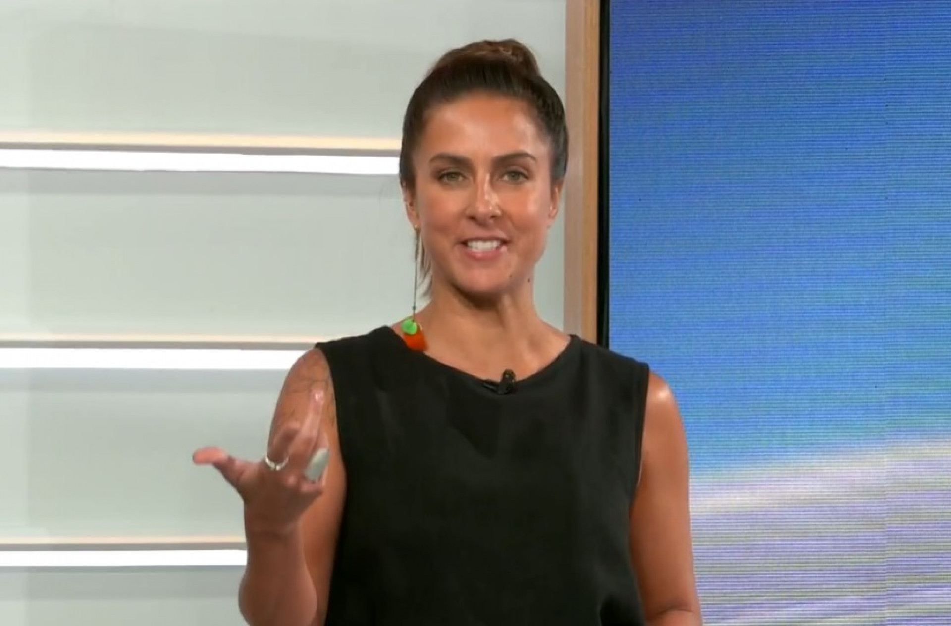 Carol Barcellos trabalhou na Globo por 20 anos - Reprodu&ccedil;&atilde;o de v&iacute;deo / TV Globo