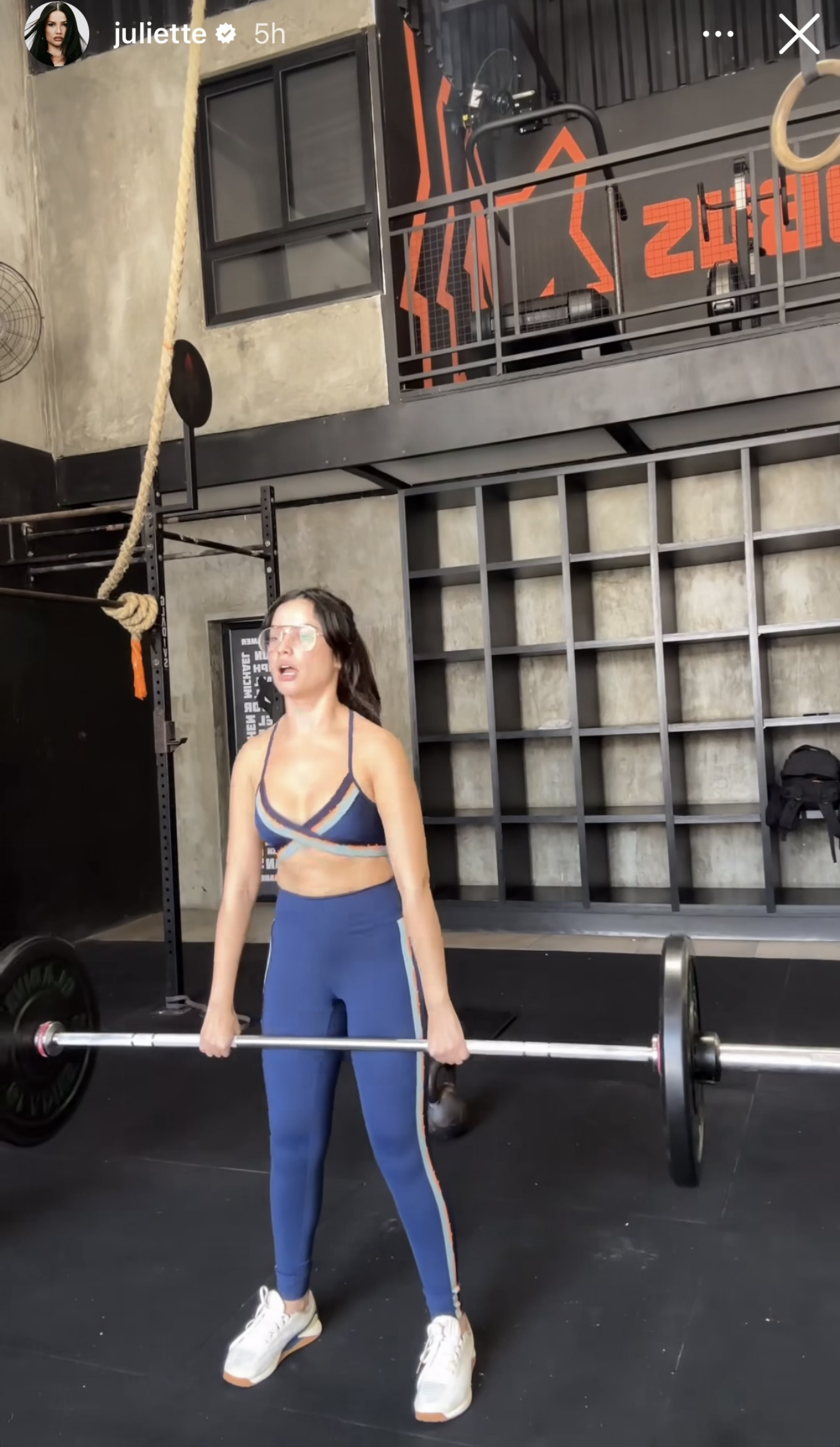 Juliette mostra rotina de treinos - Reprodução