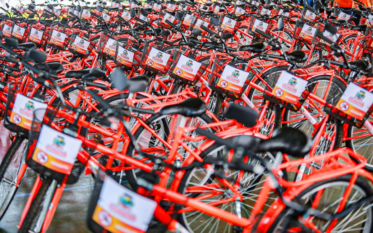 As 195 bicicletas irão facilitar o trabalho dos agentes de combate a endemias
