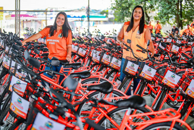 Prefeitura de Belford Roxo entrega 195 bicicletas para agentes de Combate a Endemias