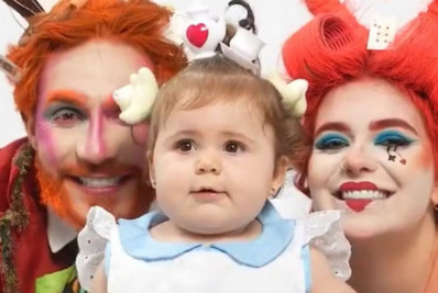 Viih Tube e Eliezer se transformam em personagem de filme no aniversário da filha