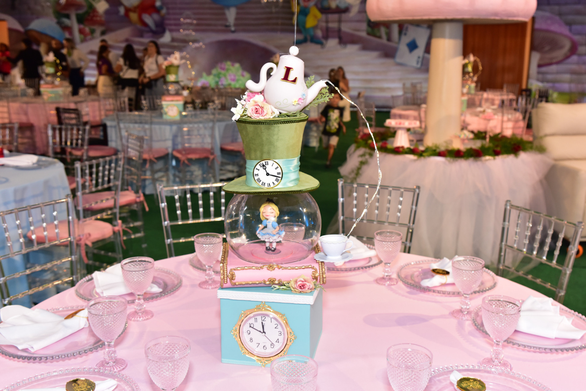 Decoração da festa de 1 ano de Lua, filha de Viih Tube e Eliezer - Leo Franco/ Agnews