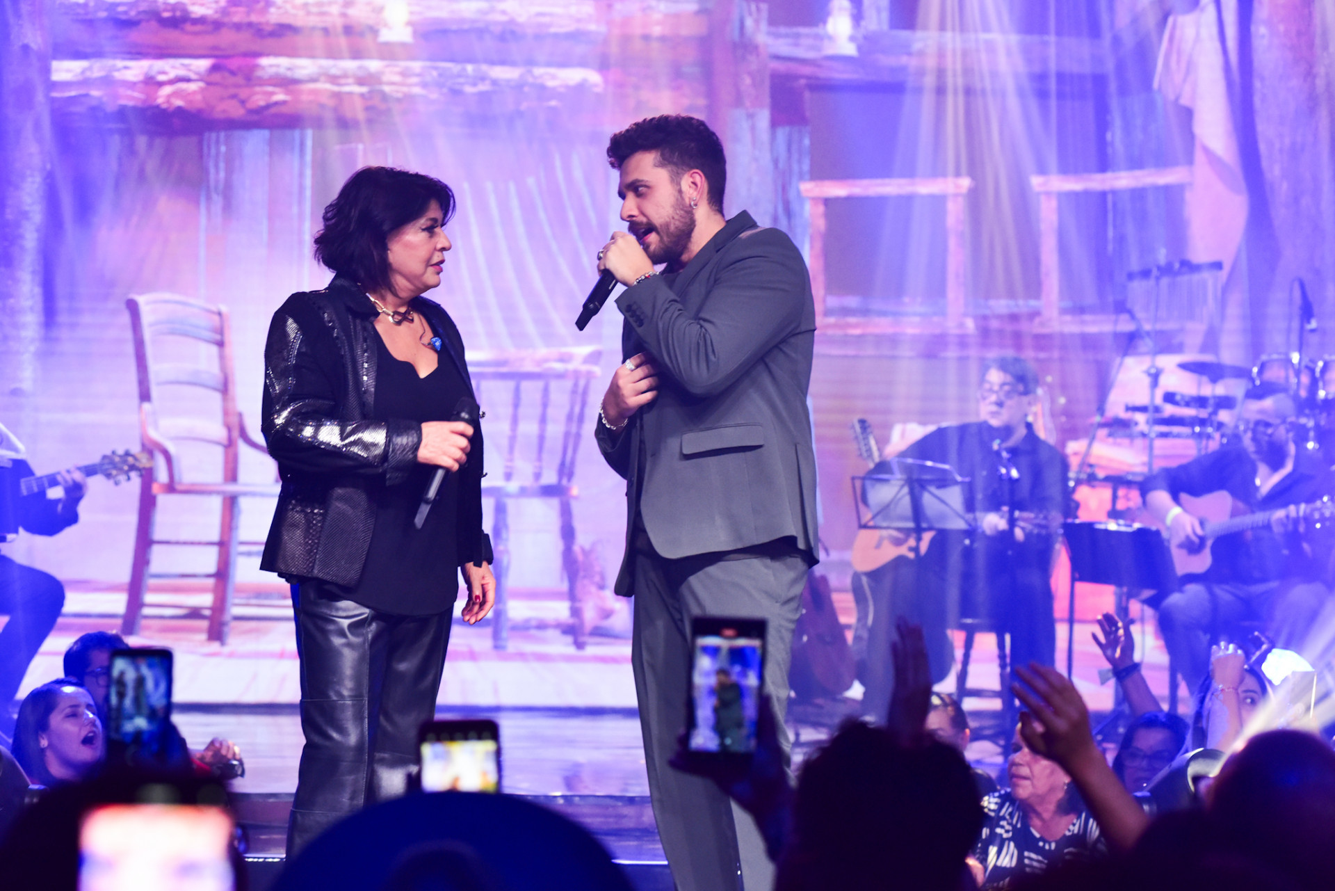 Roberta Miranda e Gustavo Mioto - Leo Franco / Agnews