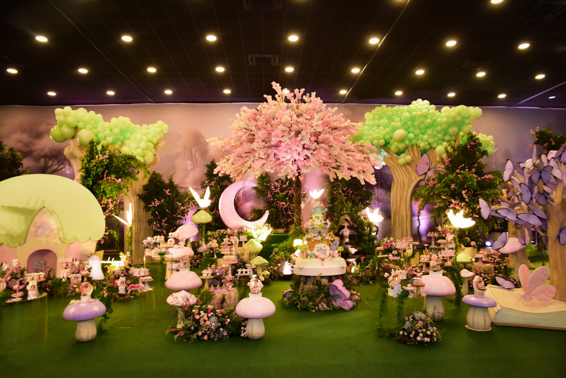 Decoração do segundo dia de festa de Lua, filha de Viih Tube e Eliezer - Leo Franco / Agnews