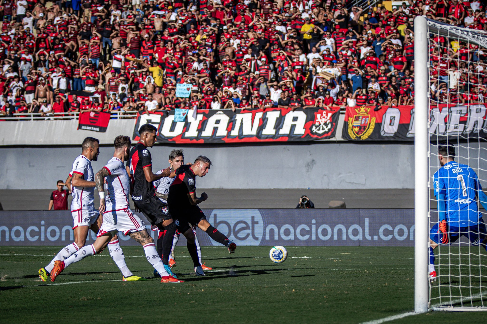 Flamengo e Atlético-GO se enfrentaram no Serra Dourada - Ingryd Oliveira / Atlético-GO