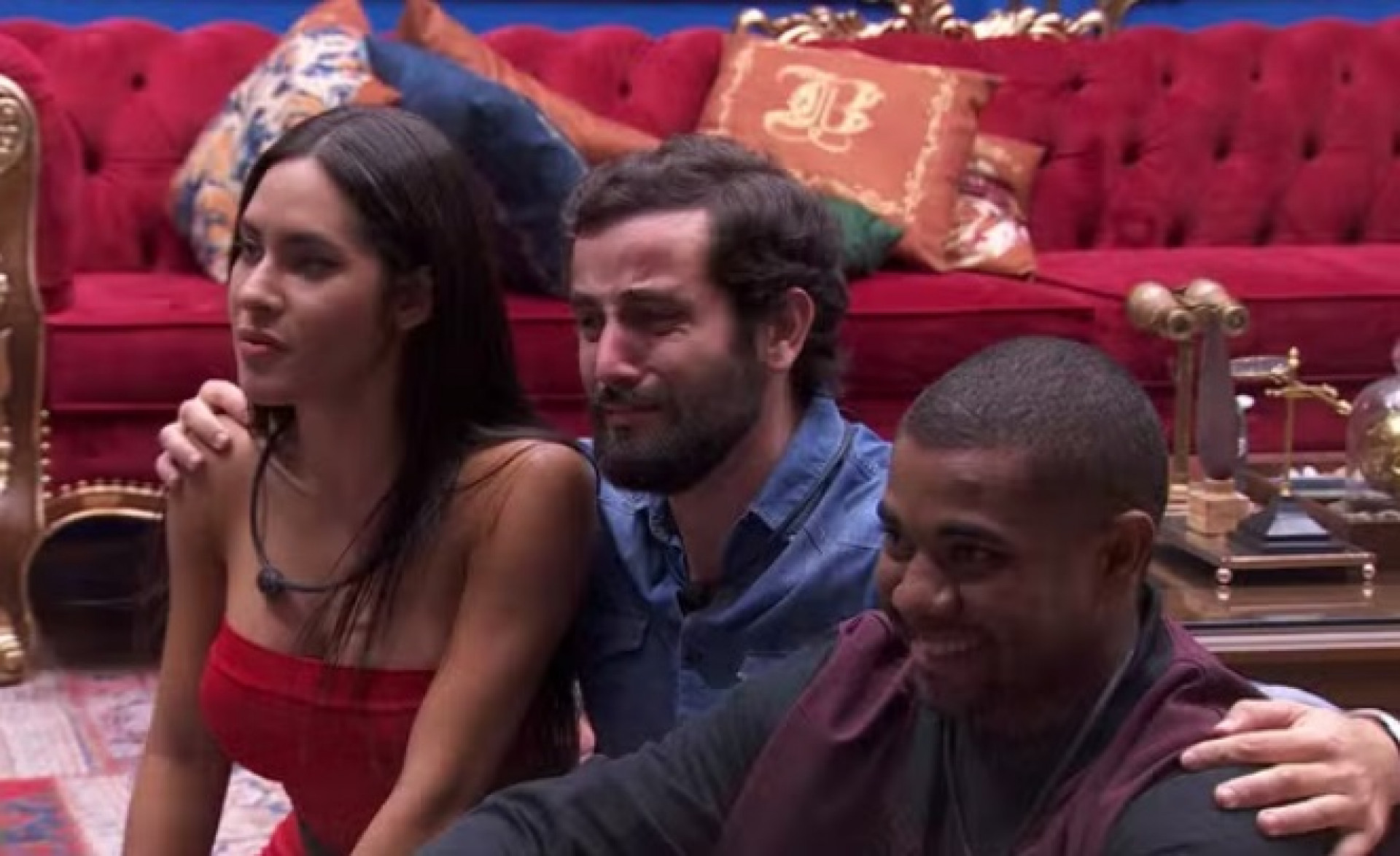 Davi, Isabelle e Matteus são os finalistas do 'BBB 24' - FOTOS: Reprodução de vídeo / TV Globo