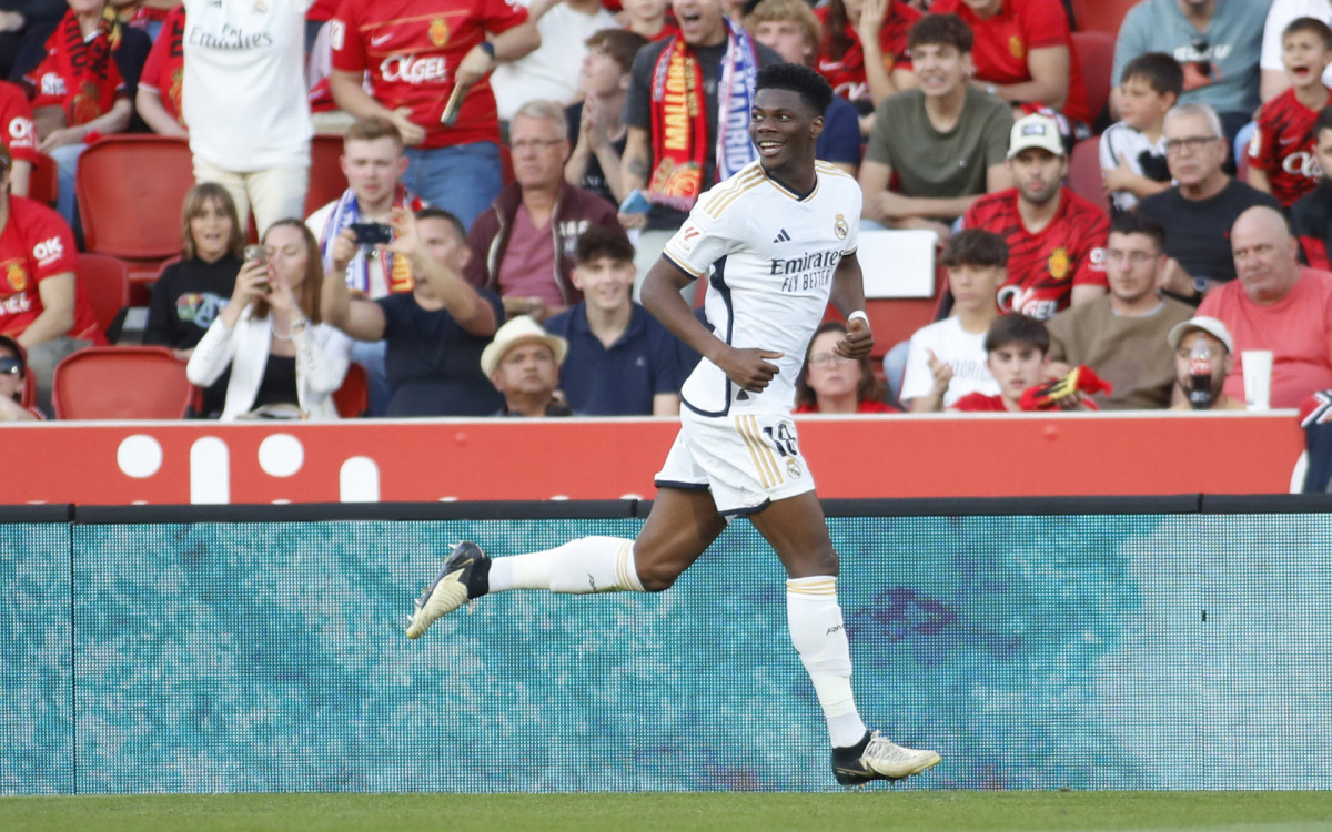 Tchouaméni em ação pelo Real Madrid