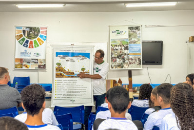 Dia Nacional da Conservação do Solo é marcado com palestra para estudantes em Nilópolis
