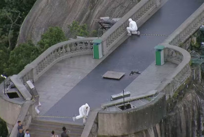 Esquadrão Antibomba simula ataque terrorista no Cristo Redentor em treinamento para o G20